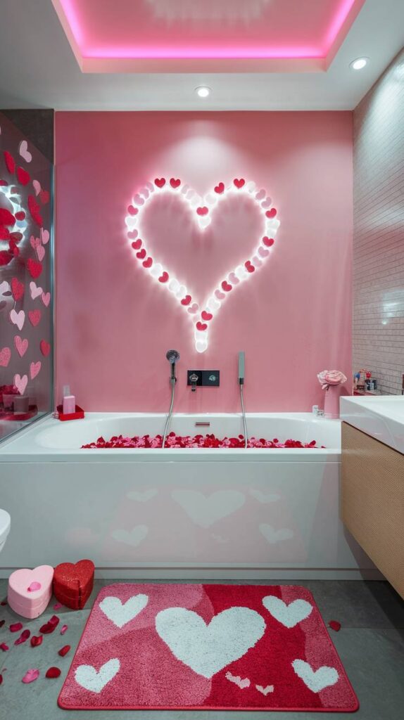 Valentine's Day Bathroom Décor Ideas