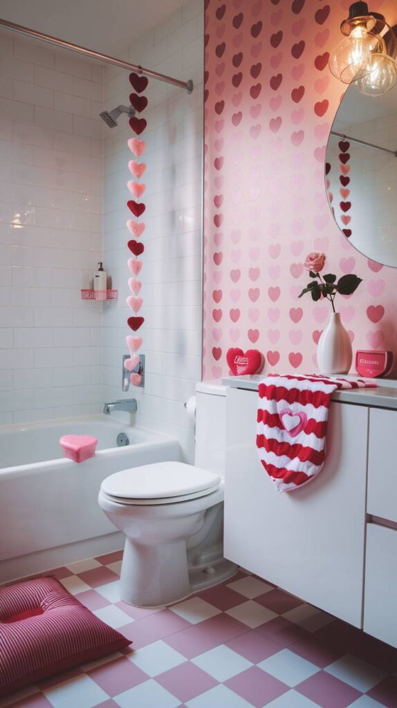 Valentine's Day Bathroom Décor Ideas