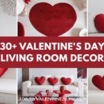 Valentine' s Day Living Room Decor