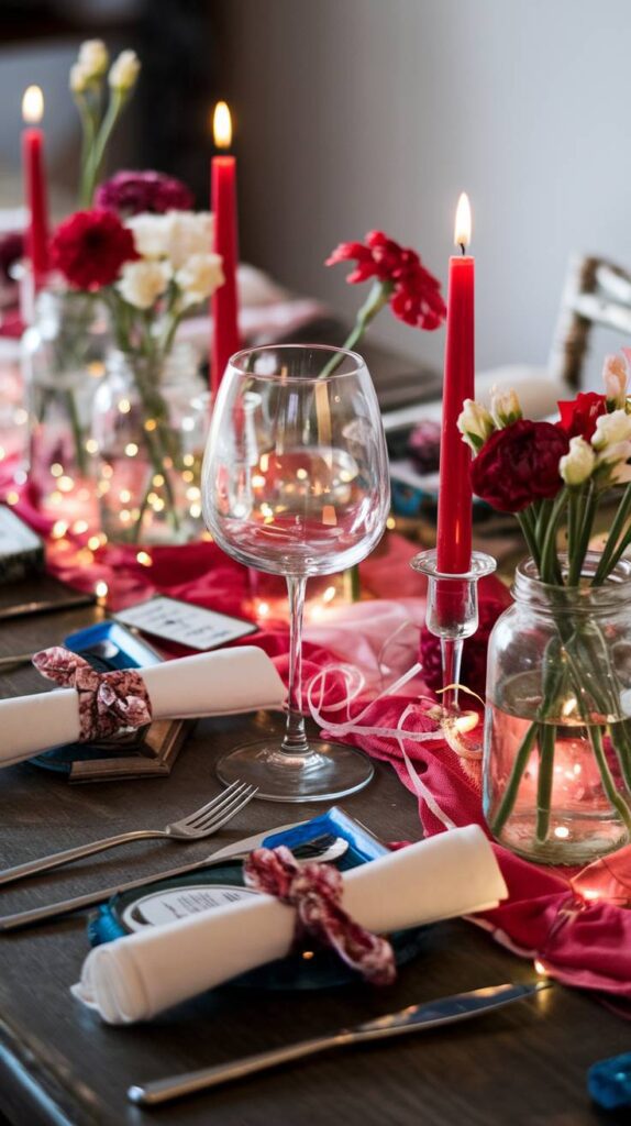 Valentine's Day Table Decor Ideas on a Budget