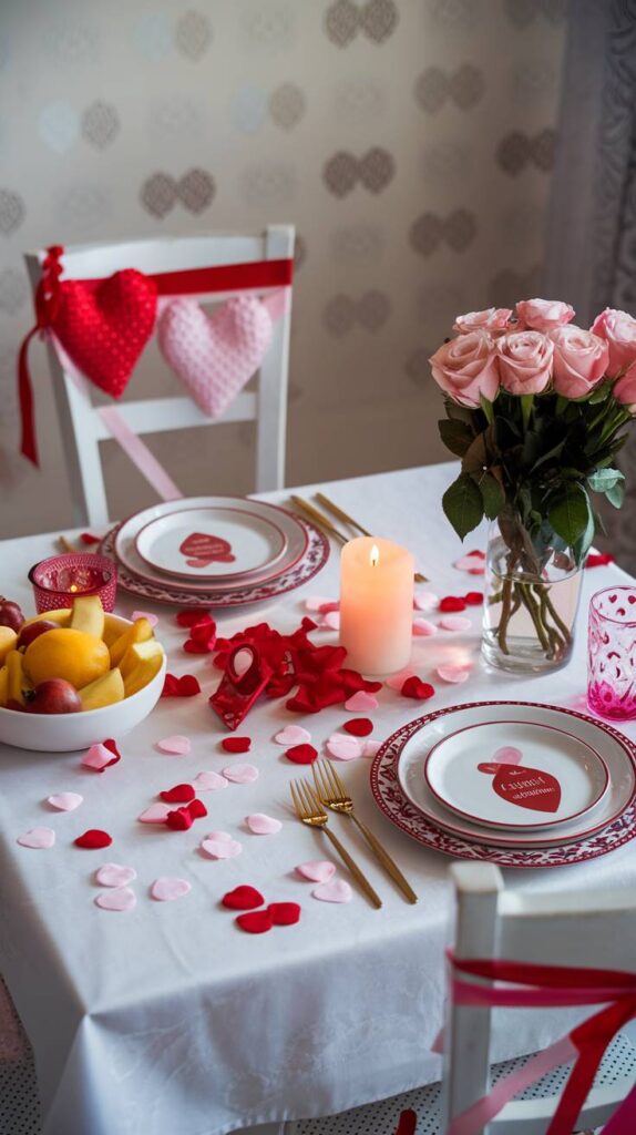 Valentine's Day Table Decor Ideas on a Budget