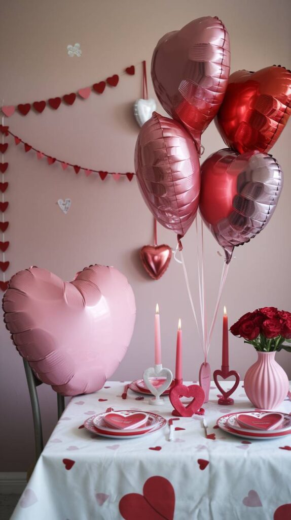 Valentine's Day Table Decor Ideas on a Budget