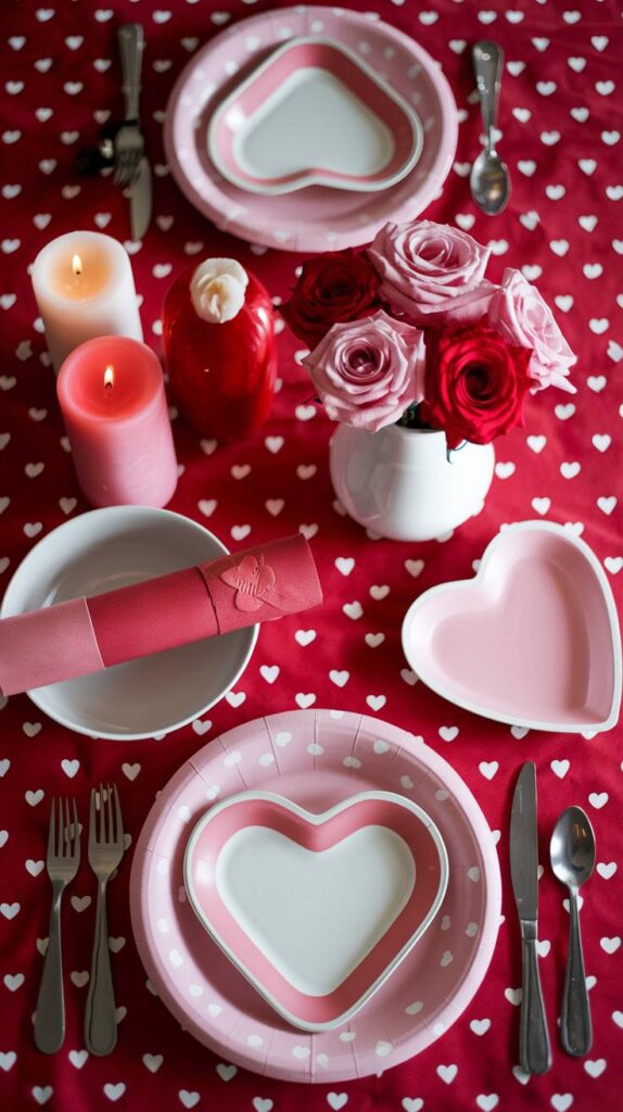 Valentine's Day Table Decor Ideas on a Budget