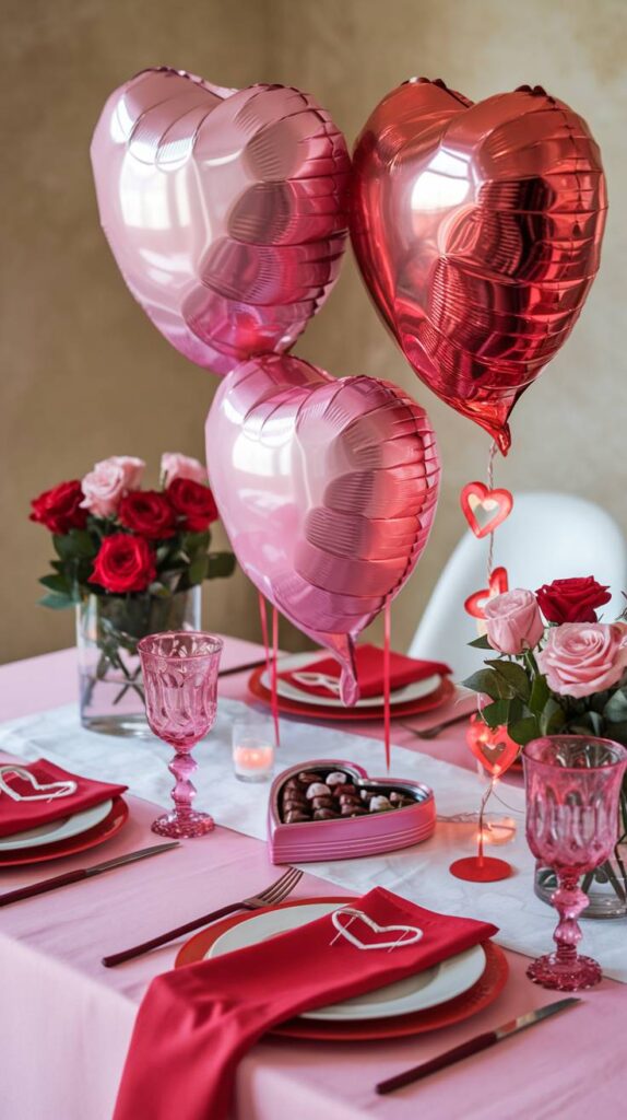 Valentine's Day Table Decor Ideas on a Budget