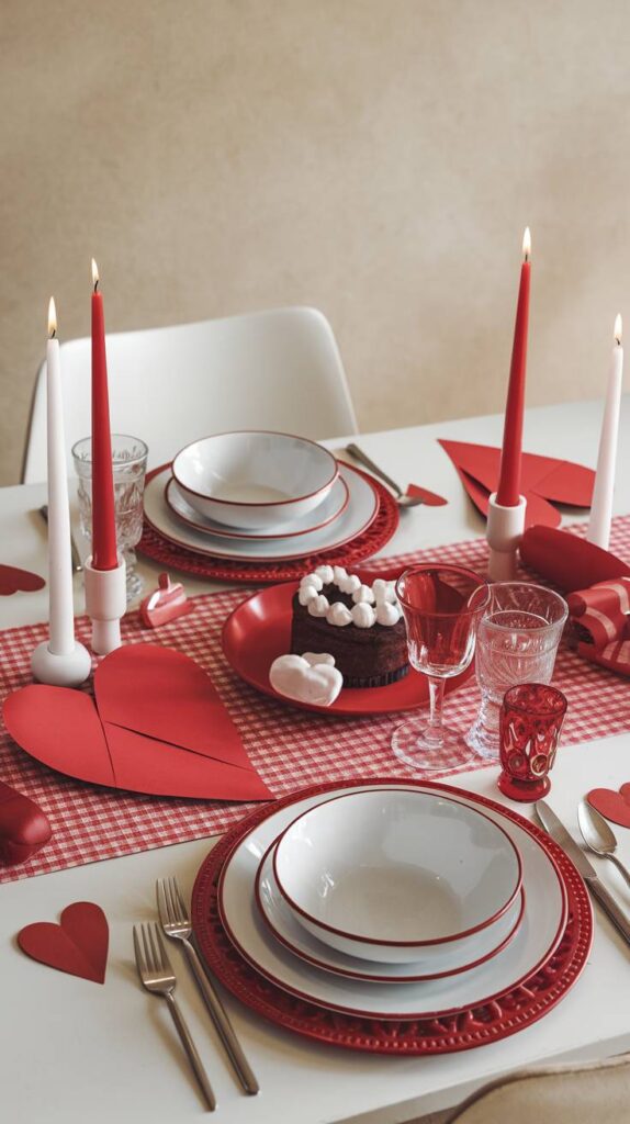 Valentine's Day Table Decor Ideas on a Budget