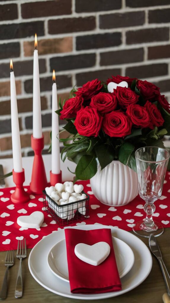 Valentine's Day Table Decor Ideas on a Budget