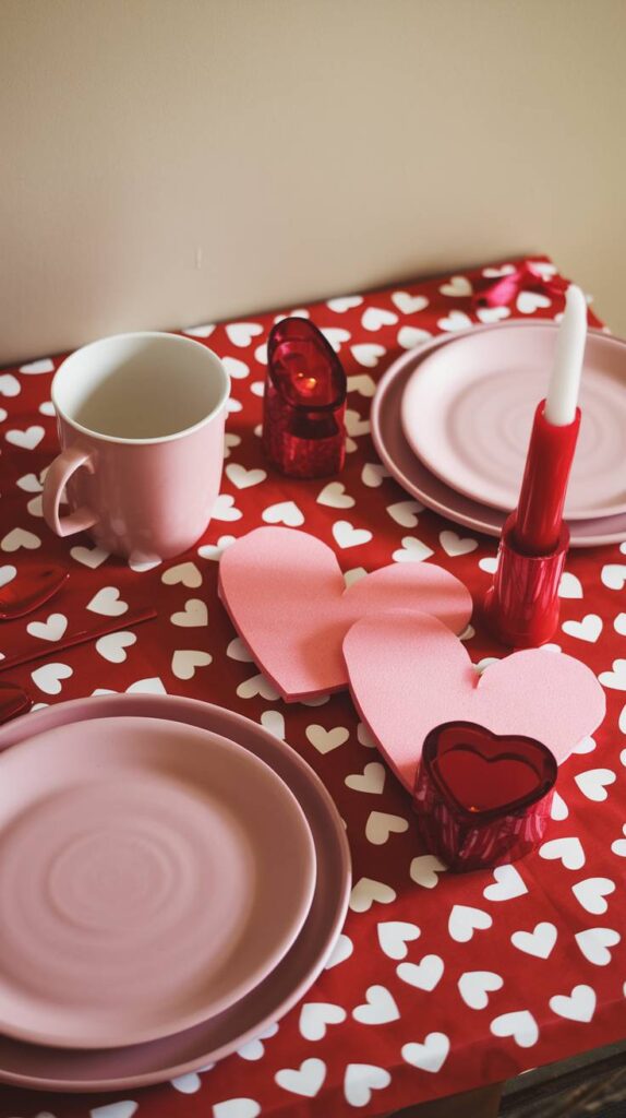 Valentine's Day Table Decor Ideas on a Budget