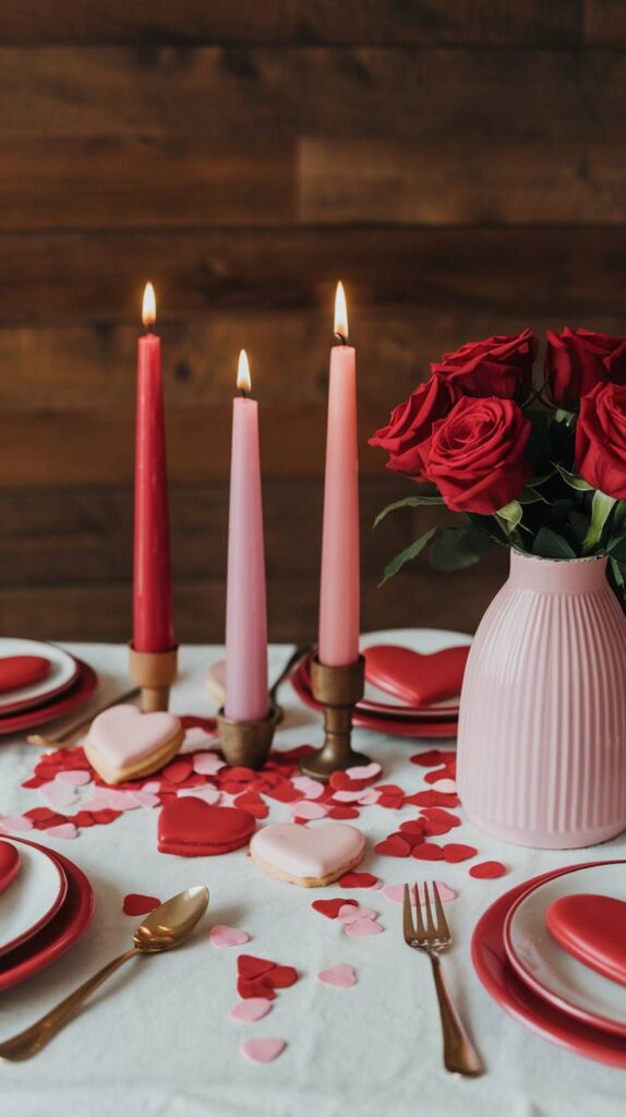 Valentine's Day Table Decor Ideas on a Budget