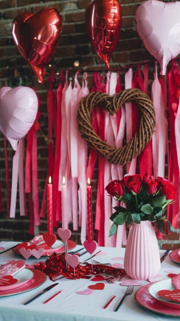 Valentine's Day Table Decor Ideas on a Budget