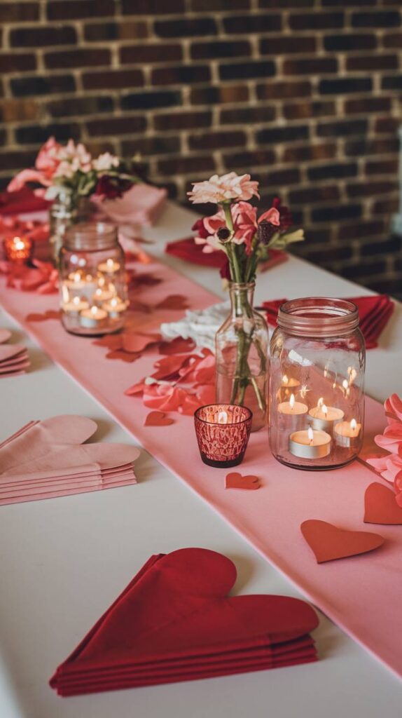 Valentine's Day Table Decor Ideas on a Budget