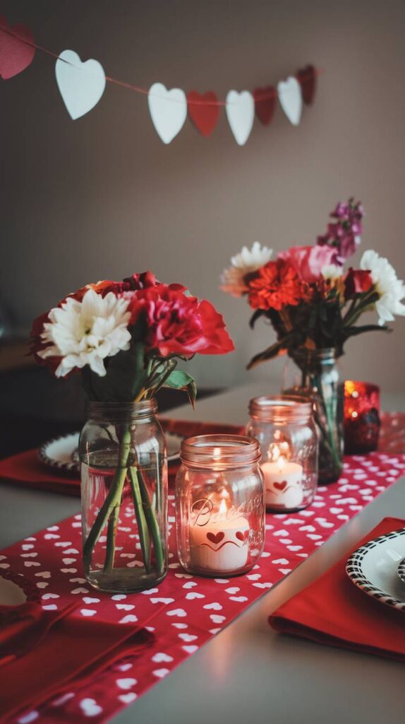 Valentine's Day Table Decor Ideas on a Budget