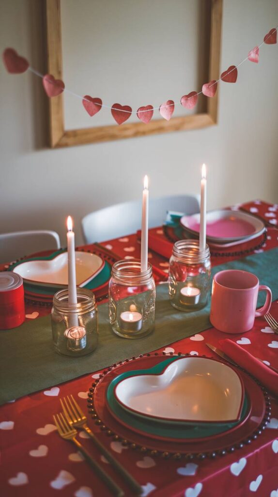 Valentine's Day Table Decor Ideas on a Budget