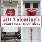 Valentine’s Front Door Decor DIY | Luxury Valentine's Day