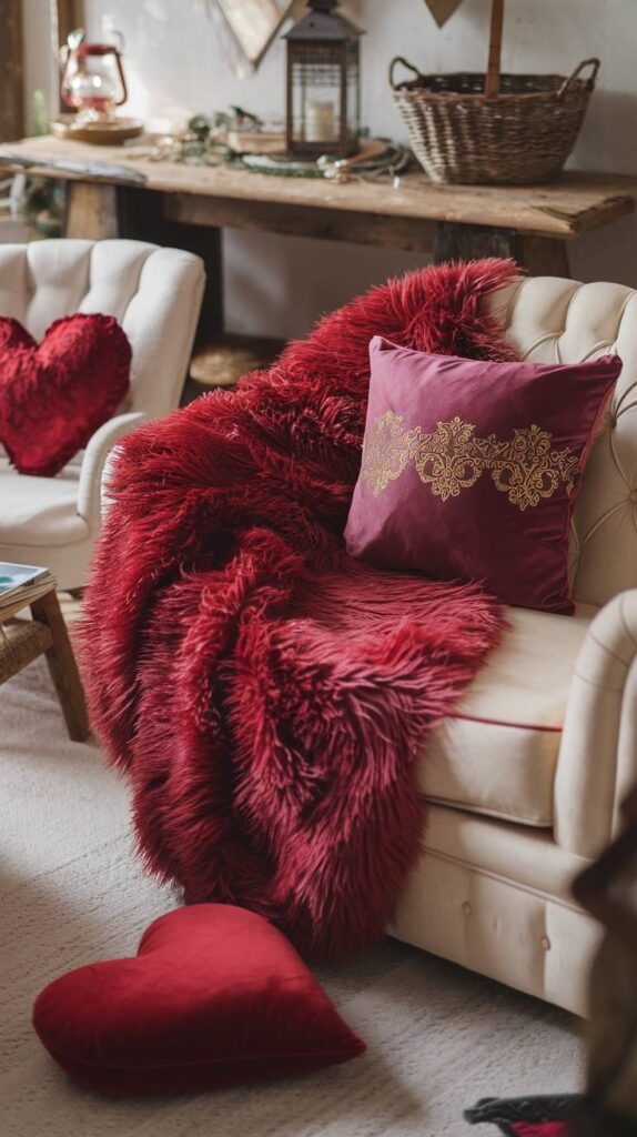 Winter Valentine's Day Decor