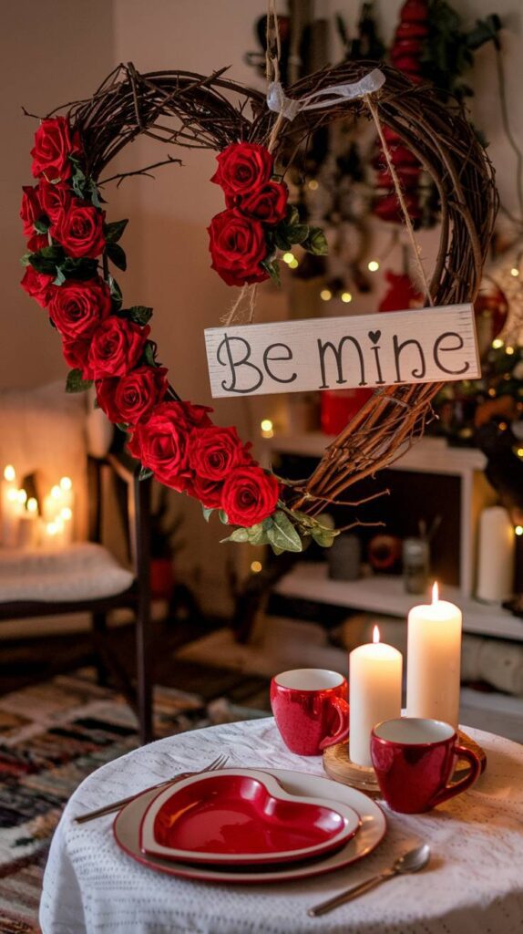 Winter Valentine's Day Decor