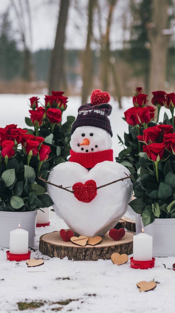 Winter Valentine's Day Decor