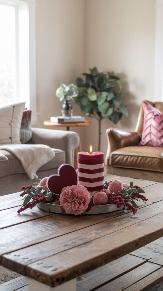 Winter Valentine's Day Decor