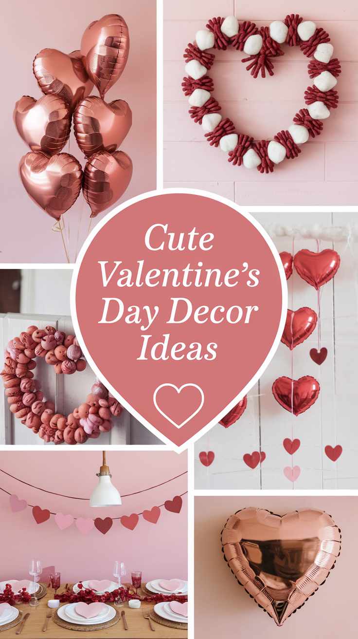 Cute Valentines Day Decor Ideas