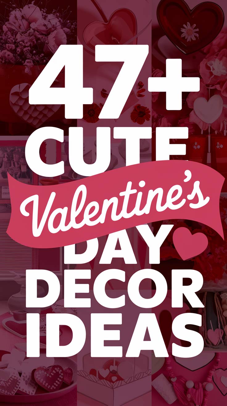 Cute Valentine's Day Decor Ideas