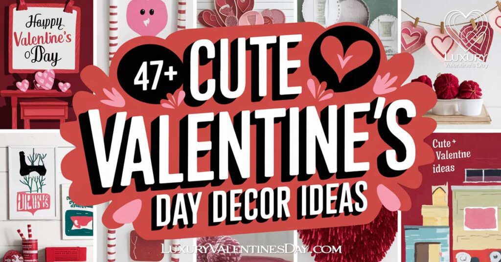 Cute Valentine's Day Decor Ideas