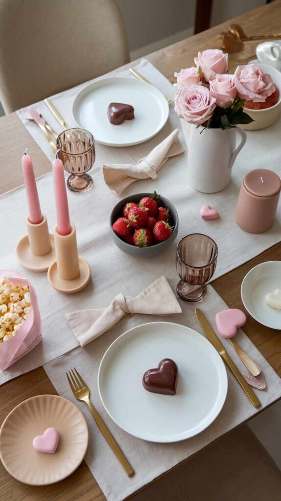 Neutral Valentine's Day Decor Ideas