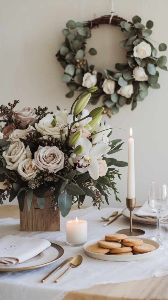 Neutral Valentine's Day Decor Ideas