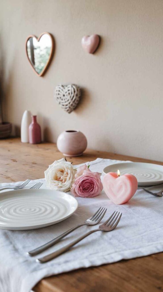 Neutral Valentine's Day Decor Ideas