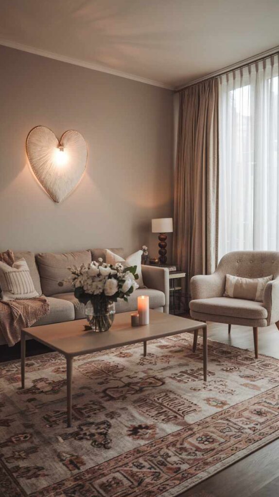 Neutral Valentine's Day Decor Ideas