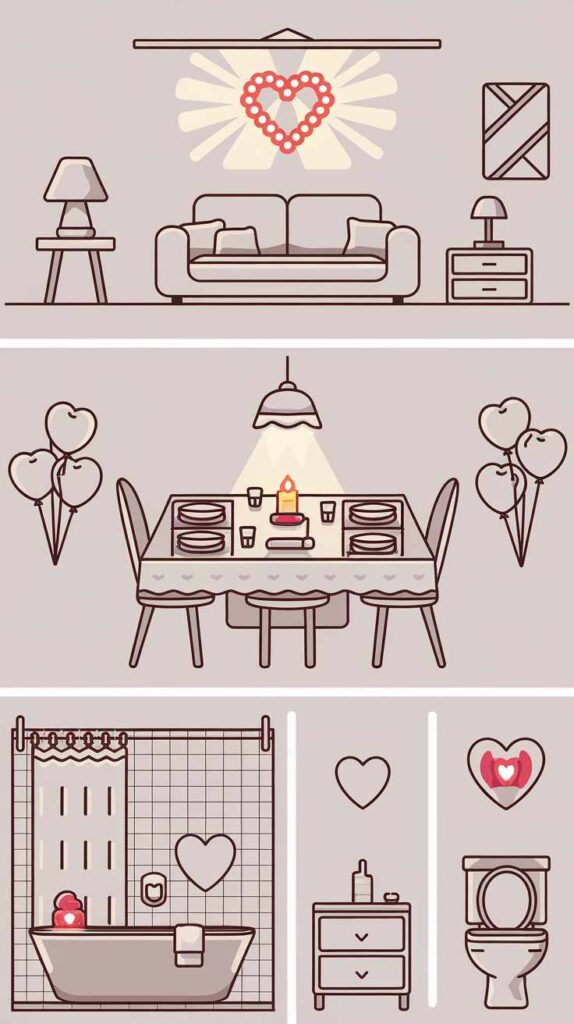 Neutral Valentine's Day Decor Ideas