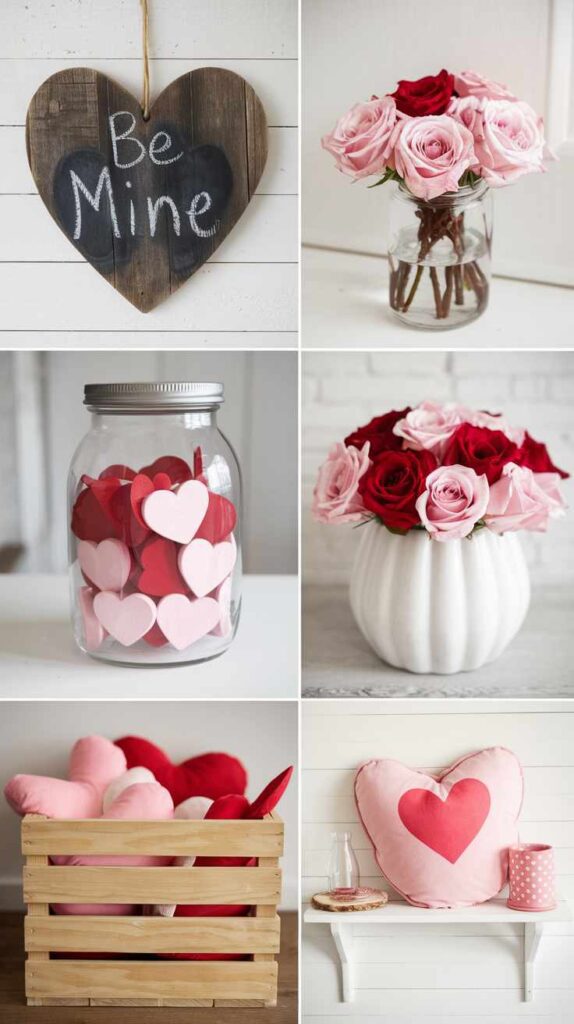 Neutral Valentine's Day Decor Ideas