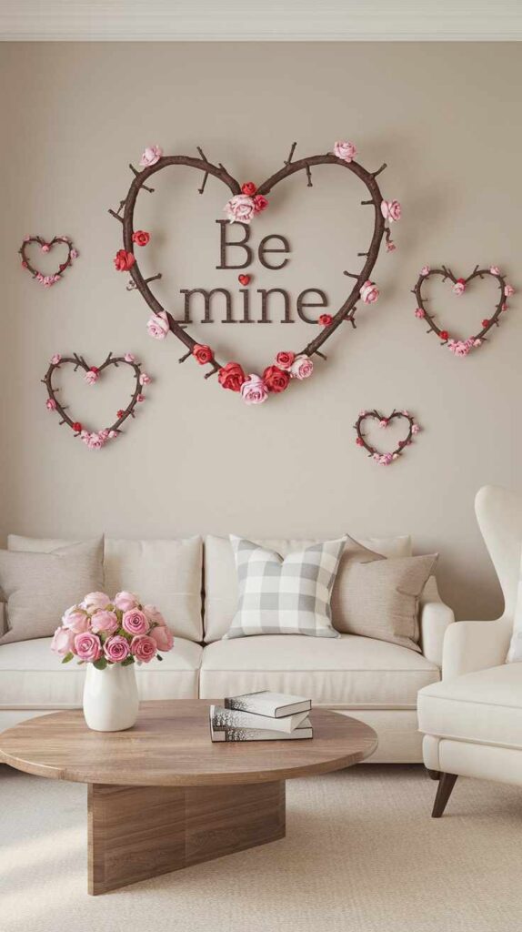 Neutral Valentine's Day Decor Ideas