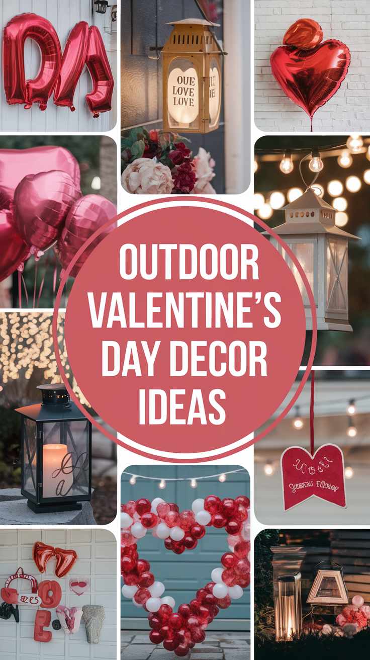 Outdoor Valentines Day Decor Ideas