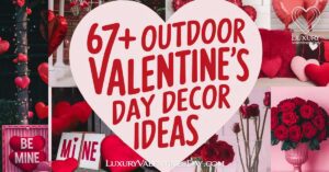 Outdoor Valentine's Day Decor Ideas