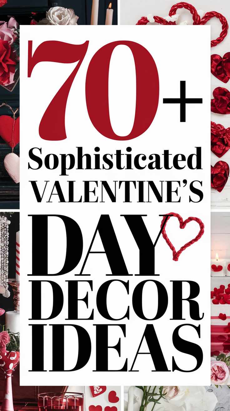 Sophisticated Valentine's Day Decor Ideas