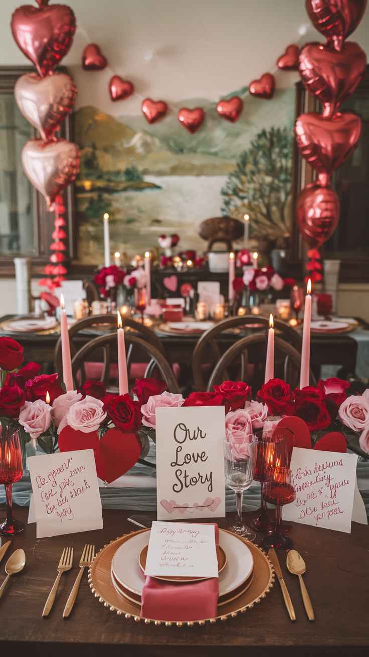 40+ Valentine's Day Dinner Party Decor Ideas for Elegant Settings