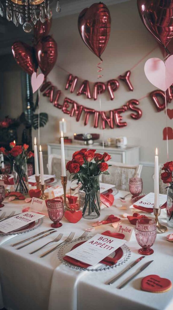 Valentine's Day Dinner Party Decor Ideas