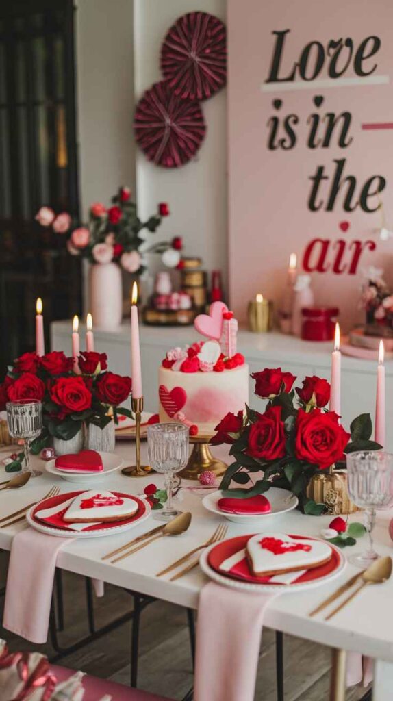 Valentine's Day Dinner Party Decor Ideas