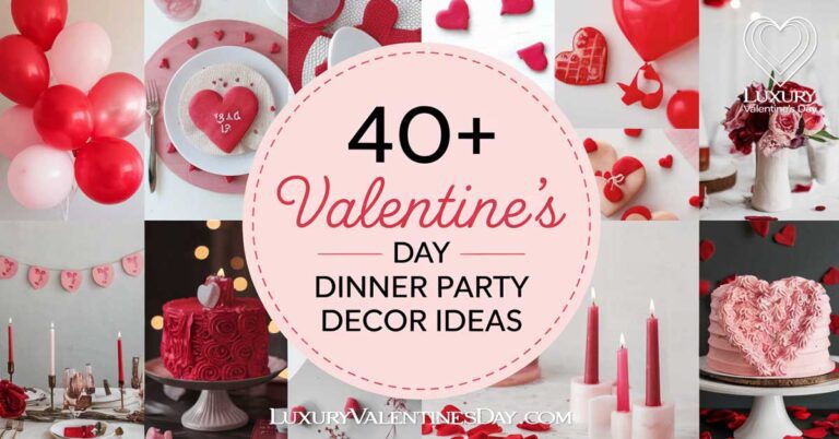 Valentine's Day Dinner Party Decor Ideas