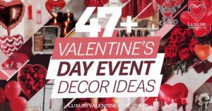 Valentine's Day Event Decor Ideas