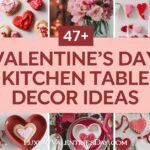 Valentine's Day Kitchen Table Decor Ideas