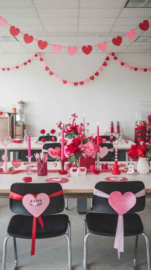 Valentine's Day Office Decor