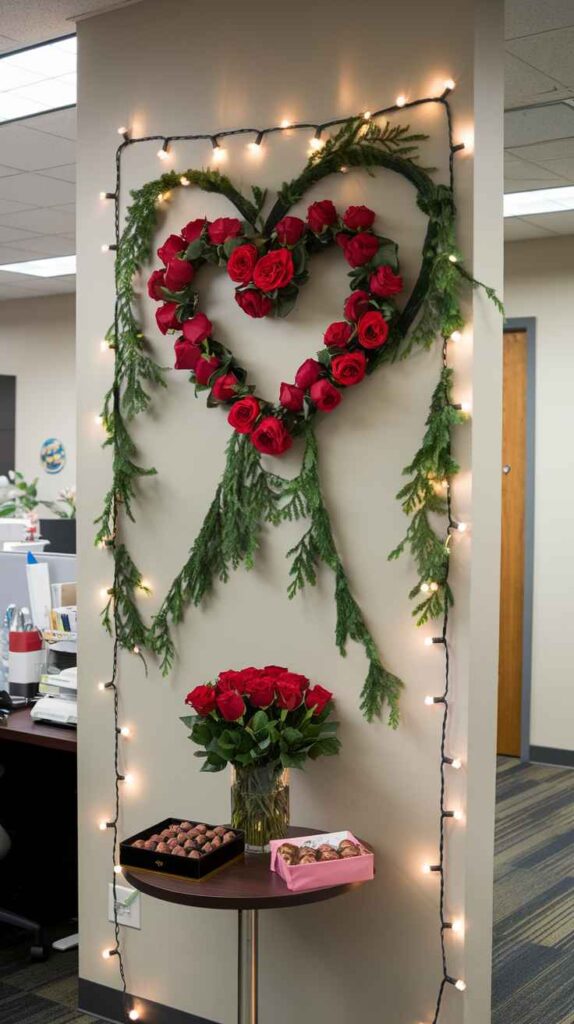 Valentine's Day Office Decor