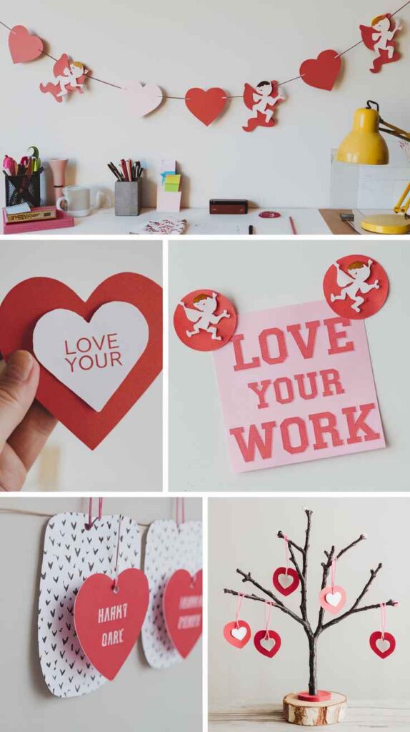 Valentine's Day Office Decor