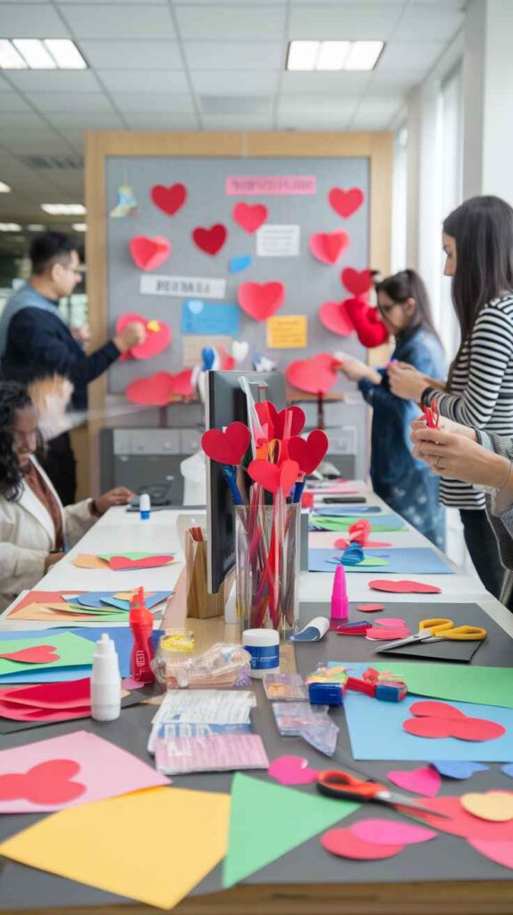 Valentine's Day Office Decor