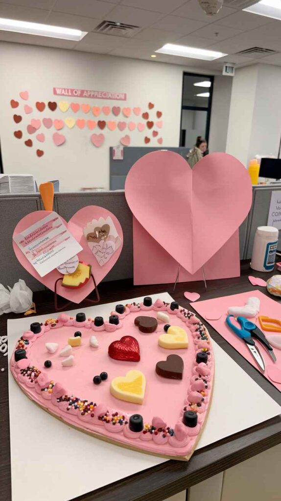 Valentine's Day Office Decor