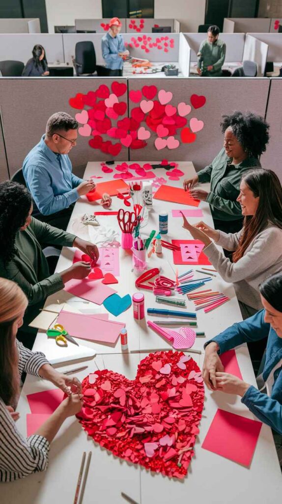 Valentine's Day Office Decor