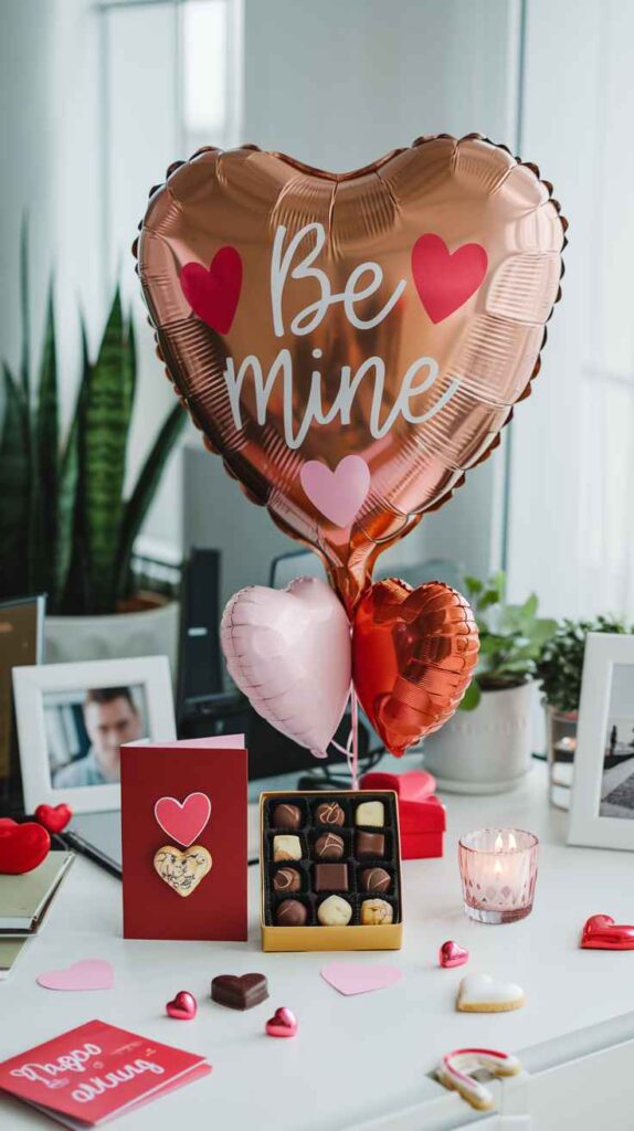 Valentine's Day Office Decor