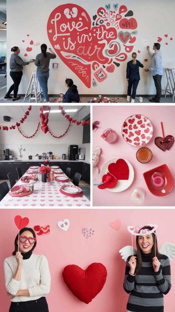 Valentine's Day Office Decor