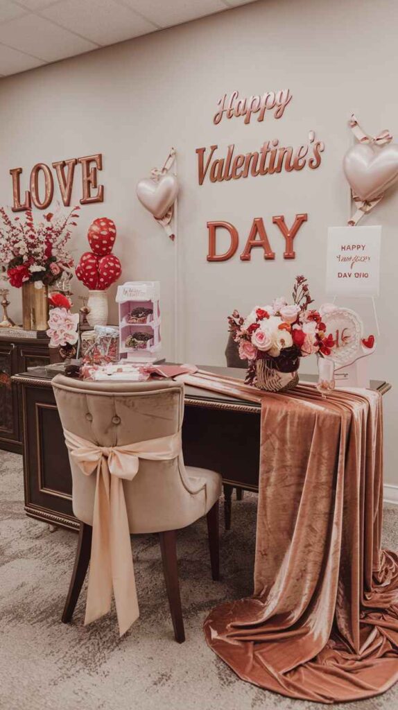 Valentine's Day Office Decor