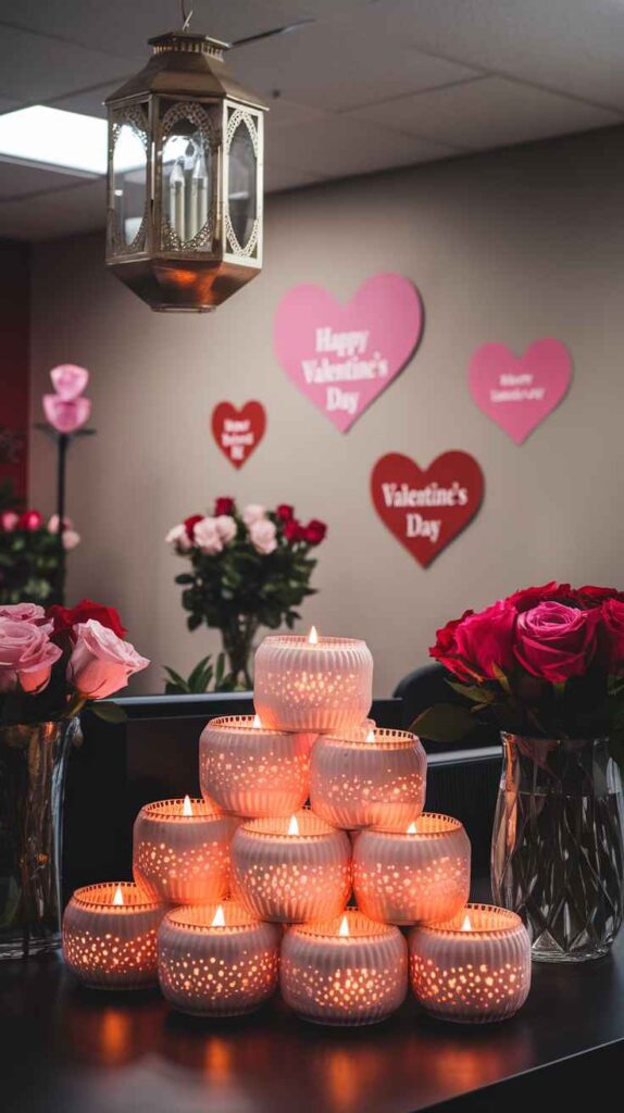 Valentine's Day Office Decor